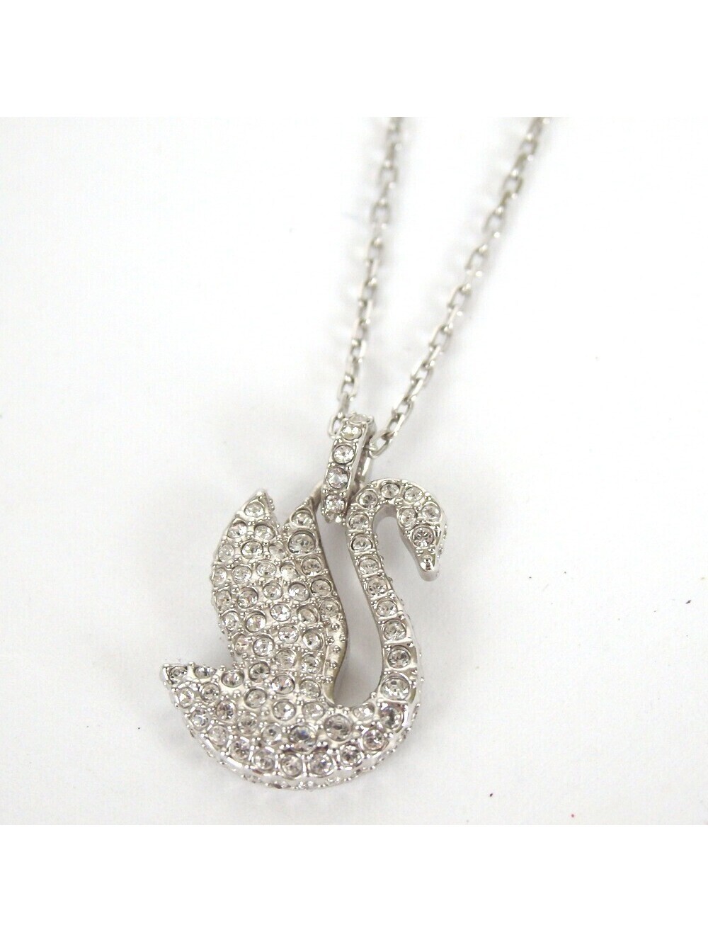 Authentic Swarovski  necklace crystal metal [Used]